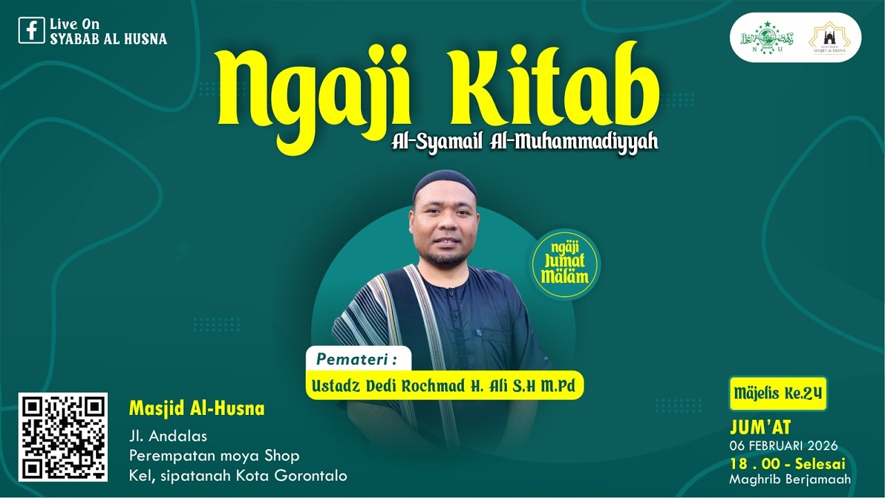 🔴 Live #24 Al-Syamail Al-Muhammadiyyah (Bab Buah Buahan Yang Dikonsumsi Rasulullah ﷺ)