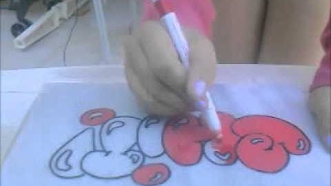 How to draw graffiti letters drawing -shit-