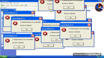 Windows XP FATAL ERROR ×2