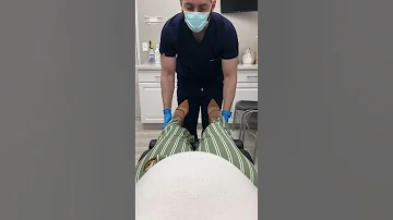 40 WEEKS PREGNANT PATIENT WITH PELVIC PAIN LOWER BACK PAIN RECEIVES CHIROPRACTIC ADJUSTMENT 