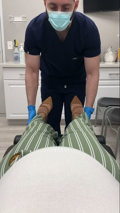 40 WEEKS PREGNANT PATIENT WITH PELVIC PAIN & LOWER BACK PAIN RECEIVES CHIROPRACTIC ADJUSTMENT! 🔥