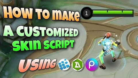HOW TO MAKE A CUSTOMIZED SKIN SCRIPT IN MLBB PART1(TAGALOG)