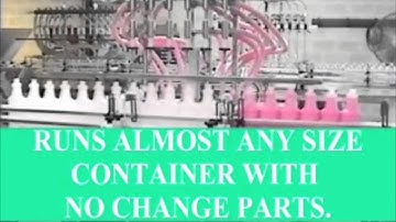 ValueLine Automatic Overflow Filling Machine - plastic quarts & gallons - Liquid Soap