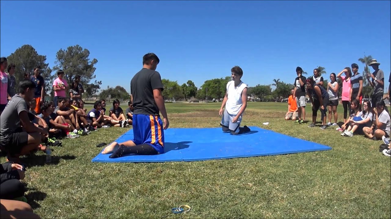 San Diego Academy Olympic Day 2014 Sock Wrestling YouTube