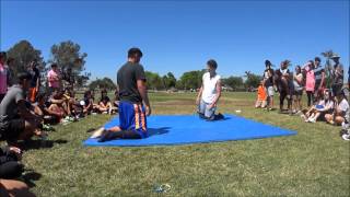 San Diego Academy Olympic Day 2014 Sock Wrestling
