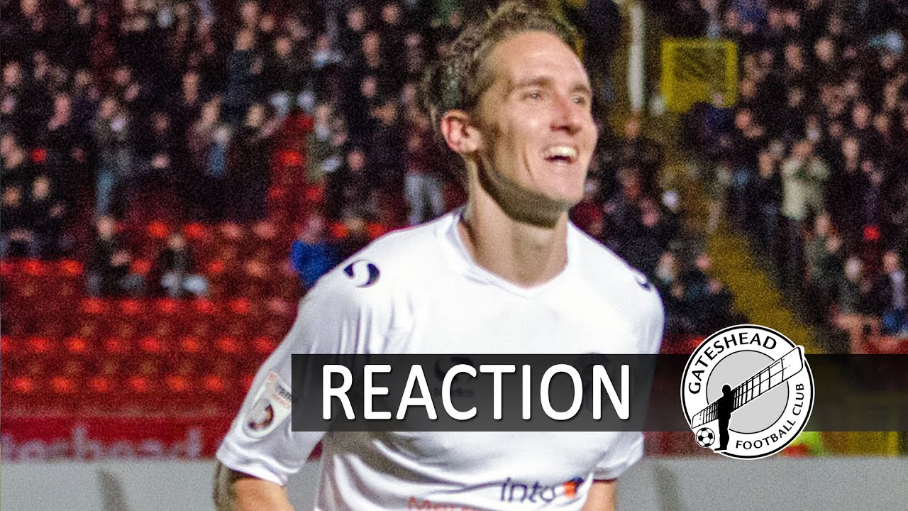 football score REACTION: Goal hero Jon Shaw post-match Alfreton Town