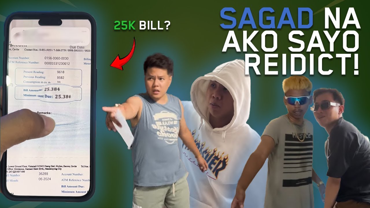 REIDICT 25K BILL NG TUBIG NAMIN KAPAL MO NAMAN! #BossLucio