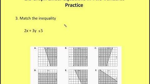 2.8 Graph Linear Equations in Two Variables (Practice)