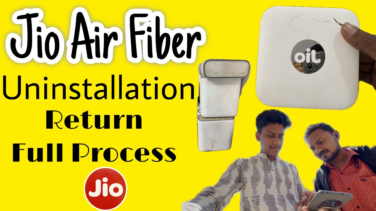 Jio Air Fiber Uninstallation Returned Full Process || 