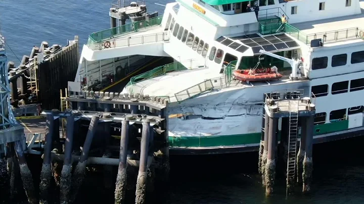 Seattle ferry damaged after crash into terminal