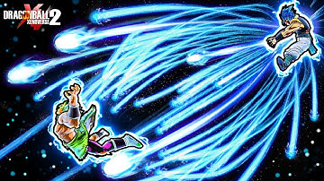 NEW BEST FIGHTERZ ANIMATED GOGETA SKILLS! Dragon Ball Xenoverse 2 Custom Gogeta Stardust Fall Skill