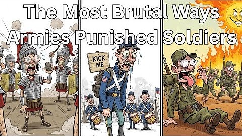 The Most Brutal Ways Armies Punished Soldiers — History Explained.