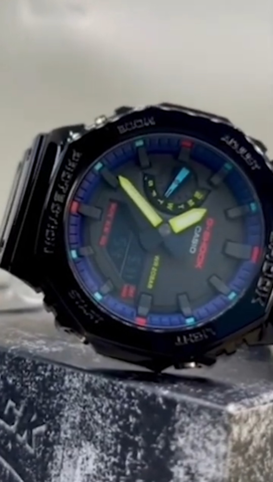 G-Shock GA-2100RGB. #gshock #ga2100rgb #casio #watch #casiovintage