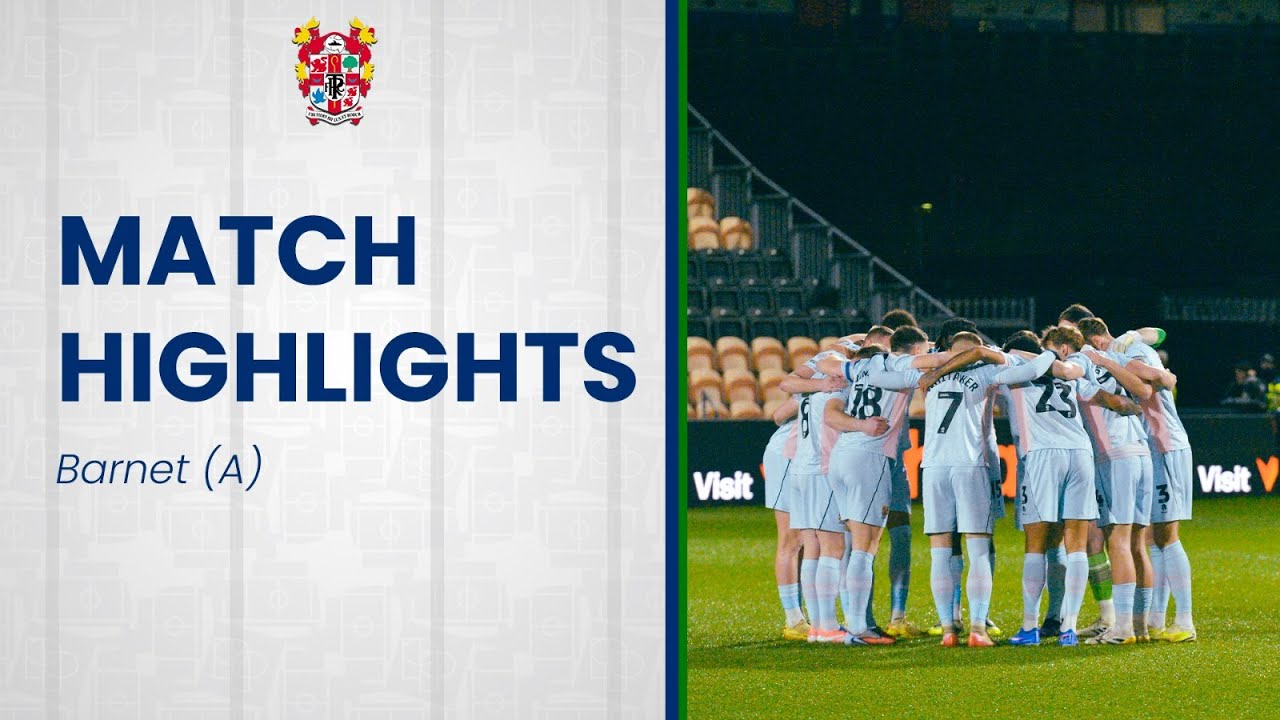 Match Highlights | Barnet v Tranmere Rovers (2025/26)