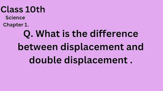 Famous What is the difference between displacement and double displacement reactions? Wealth