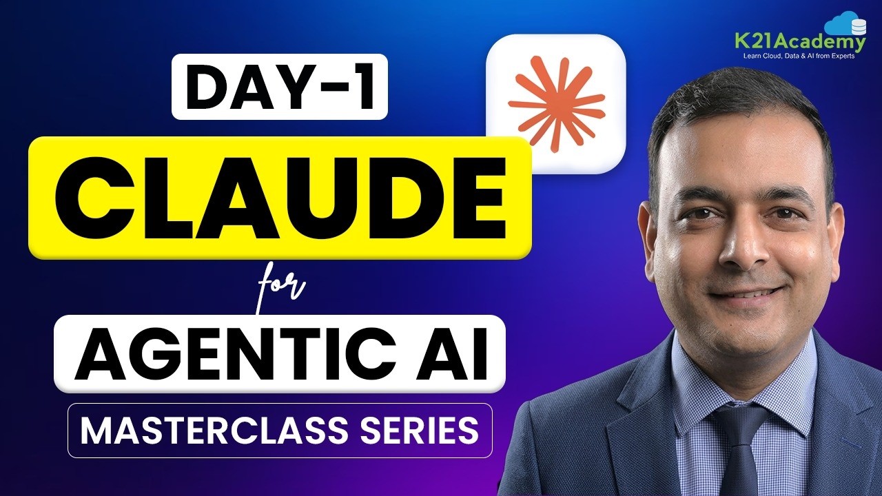 Master Claude Code for Agentic AI – Day 1 | Foundations & Roadmap - YouTube