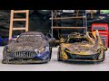 Restoration Abandoned McLaren P1 vs Mercedes-Benz AMG GTR - Model Cars