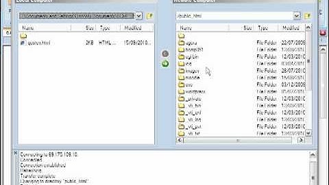 Trellian Web Page: How to publish a web page.