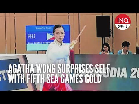 Agatha Wong, balancing med school and training, surprises self with fifth SEA Games gold