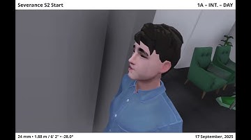 Severance Storyboard Animatic Example in Previs Pro