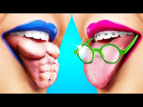 Jock vs Nerd! How to Become Popular in College!