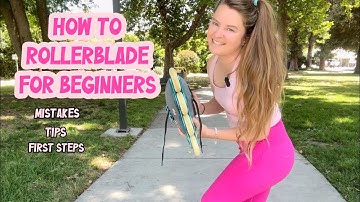 LEARN HOW TO INLINE SKATE! 🌸 From the beginning, common beginner mistakes and tips