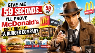 Give Me 59 Seconds... I'll Prove McDonald's Isn't Really a Burger Company 