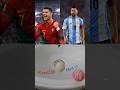 Cristiano Ronaldo vs Lionel Messi / Experience vs Magic / #cr7 #messi #football #soccer #shorts