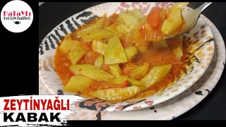ZEYTİNYAĞLI KABAK YEMEĞİ 🔊DİKKAT HATAYLI'NIN ELİNDEN ÇOK LEZZETLİDİR