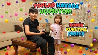 Toplar Havada Uçtu Meli̇nay Doruk Onlari Yakaladi Çok Eğlendi̇k