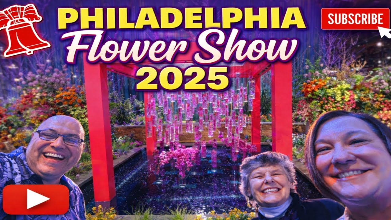 LARGEST & OLDEST in the WORLD! 2025 Philadelphia Flower Show: Gardens of Tomorrow - OPENING DAY!