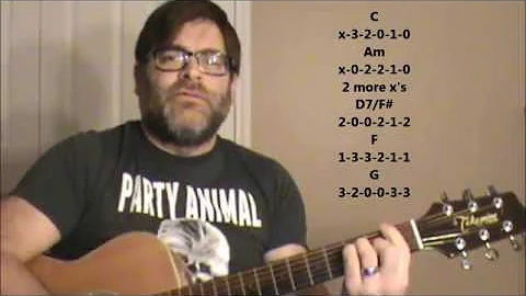 How to play "Same Old Lang Syne" by Dan Fogelberg on acoustic guitar