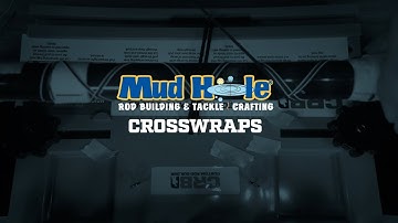 How to Create UNIQUE CROSS WRAPS on CUSTOM FISHING RODS | Mud Hole Rod Building Instructor Series