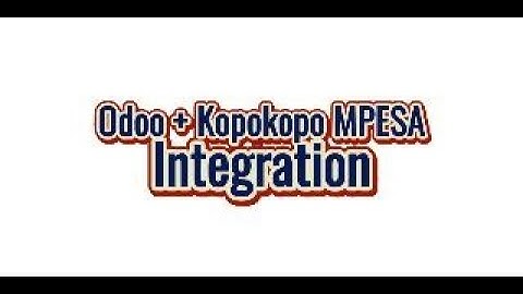 Odoo + Kopokopo MPESA Integration