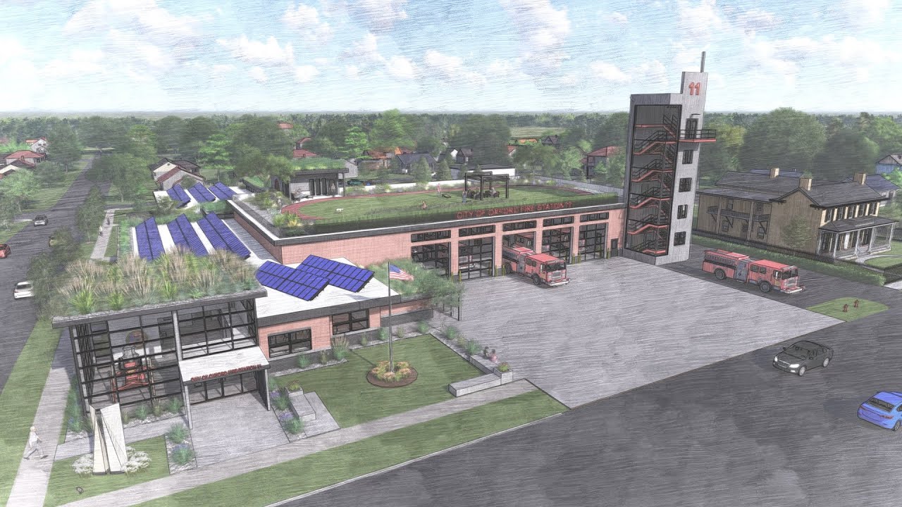 Thesis Fire Station Design (2021) Fly-Through Video