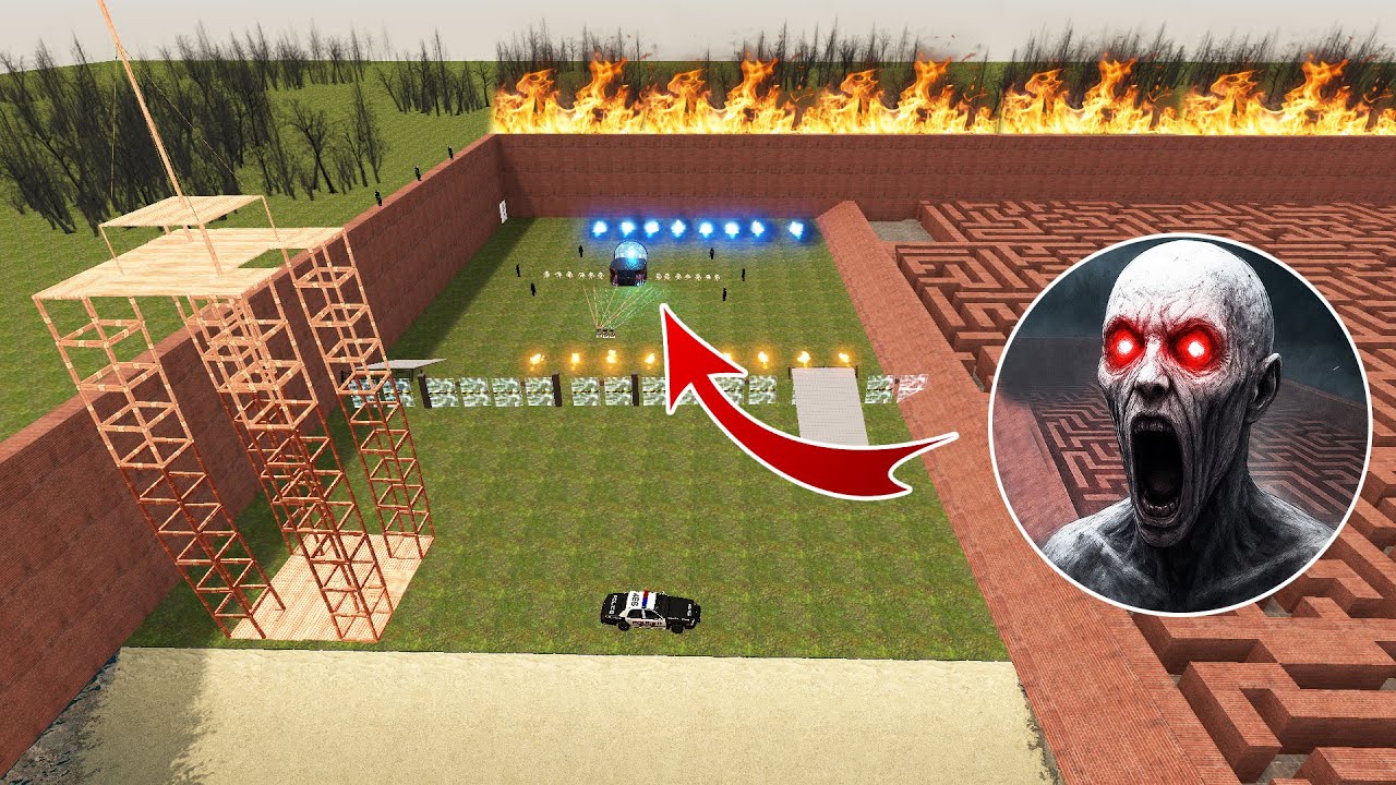 SCP-096 LOCKED IN A POWERFUL CAPSULE — WHERE ARE THE GUARDS?