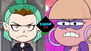 AMITY AND PACIFICA VOICE SWAP | The Owl House\/Gravity Falls