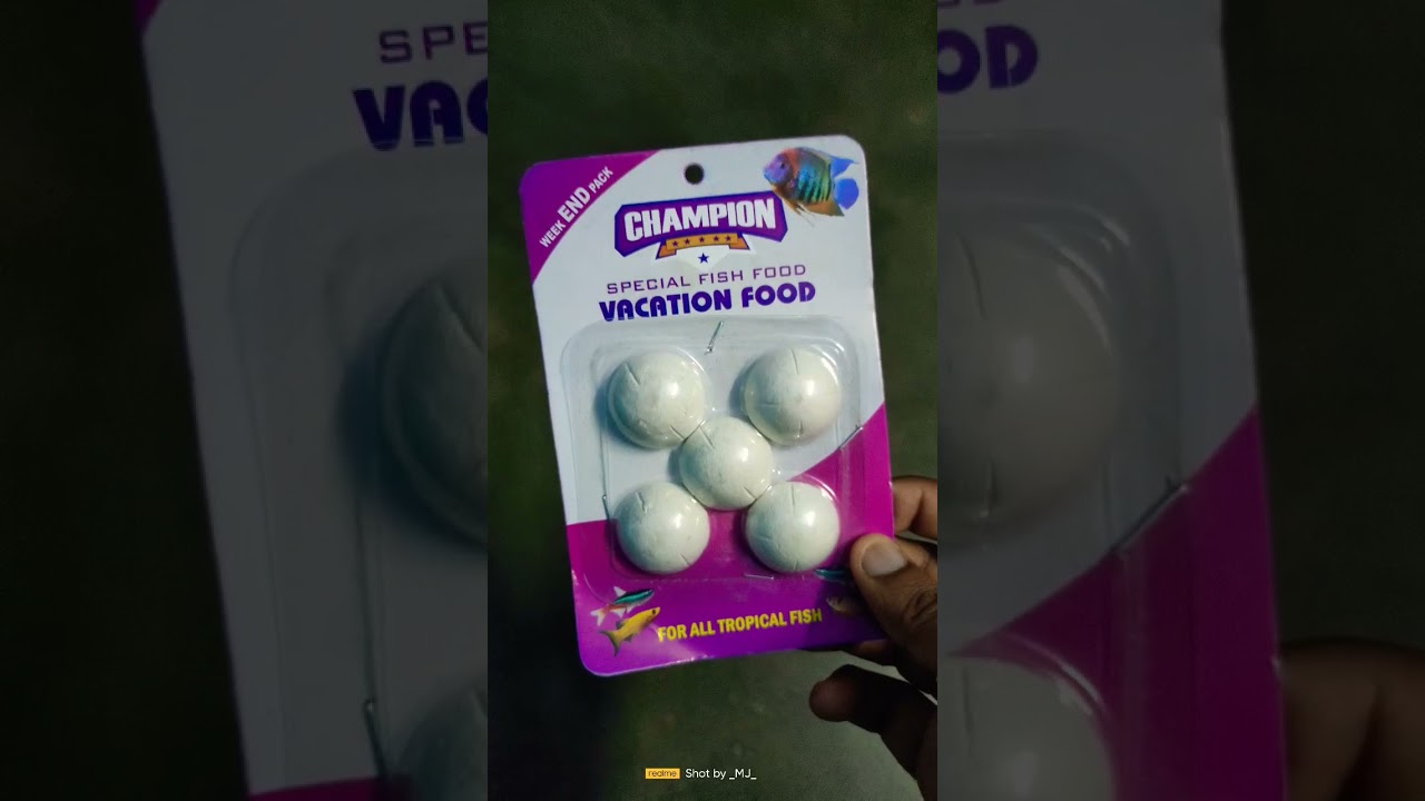 🐟 Fish food for One Week - For all kinds of tropical Fishes 🐟 