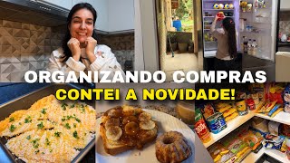 ORGANIZANDO A COMPRA DO MÊS, COMPRINHAS DA SHEIN, CONTEI A NOVIDADE, TILÁPIA DE FORNO CROCANTE