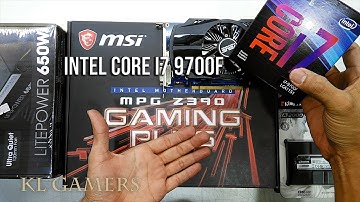 intel Core i7 9700F msi mpg Z390 GAMING PLUS Kingston A2000 M.2 2280 SSD Hyper X FURY GT1030 H24