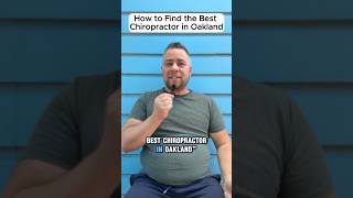 Best Chiropractor in Oakland: 5 Tips to Help You Find the Best One For You #oaklandchiropractor