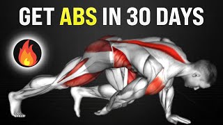 Get Six-Pack Abs in Just 30 Days at Home | Top 5 Exercises