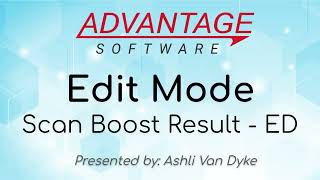 Edit Mode: Scan to Boost - ED