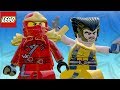 WOLVERINE e KAI DE NINJAGO JUNTOS LEGO Marvel Super Heroes EXTRAS #4