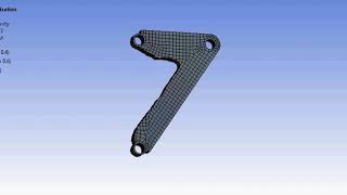 Topology Optimization of a bracket # Ansys # Static Structural