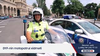 DYP-nin motopatrul xidməti