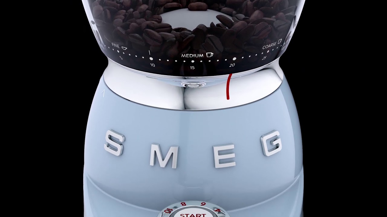 CGF01 - El molinillo de café Smeg / #smeg50style - YouTube