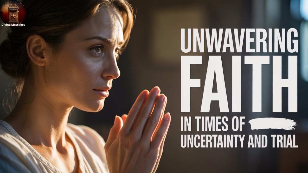 Unwavering faith in times of uncertainty and trial  | Morning Prayer #43