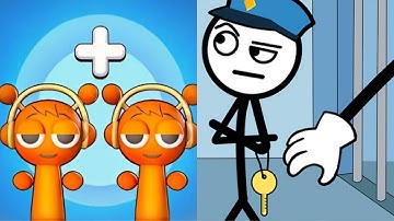 Sprunki Incredibox (Spranky Merge) vs Thief Puzzle - Satisfying ASMR Gameplay All Levels