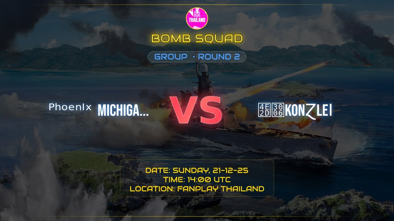 R2 | PhoenIx MICHIGAN vs XKONOLEI – BOMB SQUAD Match 1/1 (FNP THAILAND)